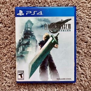 Final Fantasy VII Remake For Sony PlayStation 4 PS4
